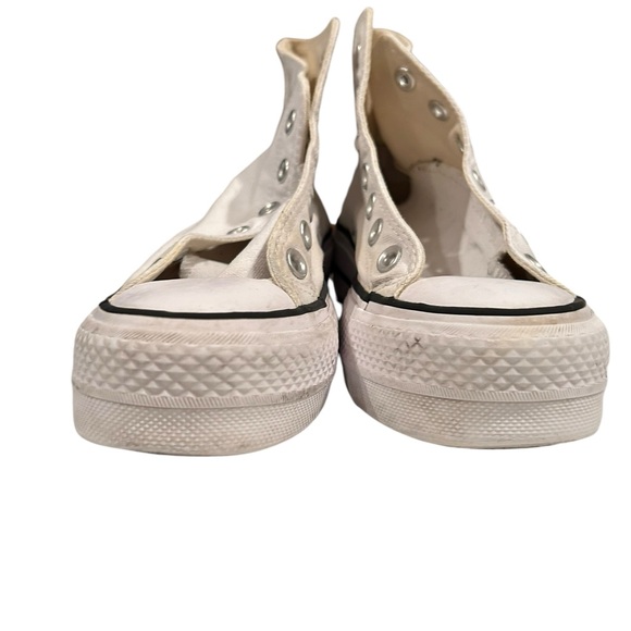 Converse white platform chuck  Taylor’s size 5 - Picture 4 of 8